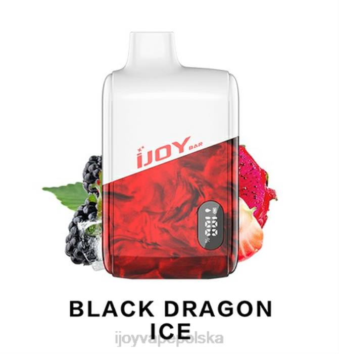 iJOY Bar Flavors - iJOY Bar IC8000 jednorazowe 8XFT177 lód czarnego smoka