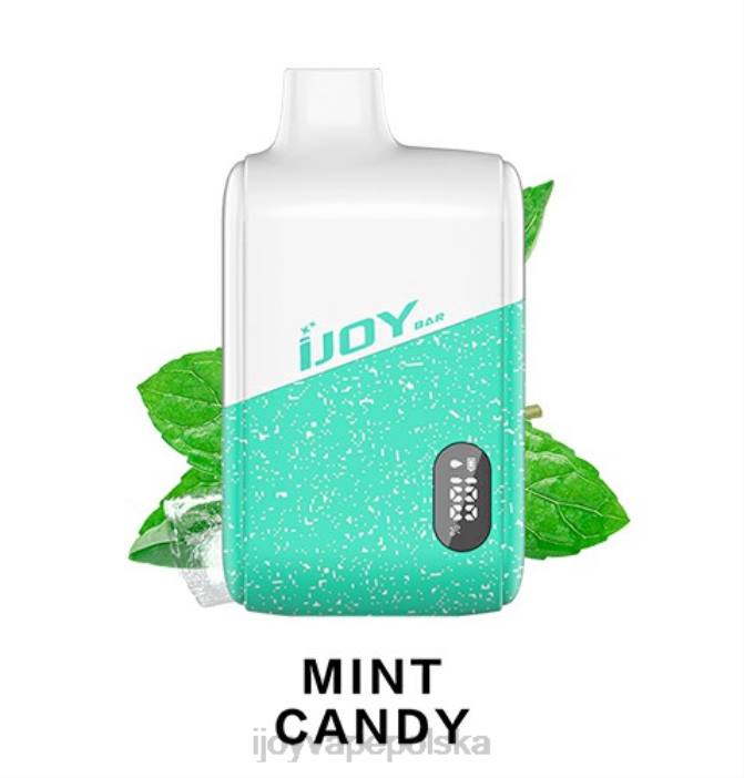 iJOY Bar Flavors - iJOY Bar IC8000 jednorazowe 8XFT187 cukierek miętowy