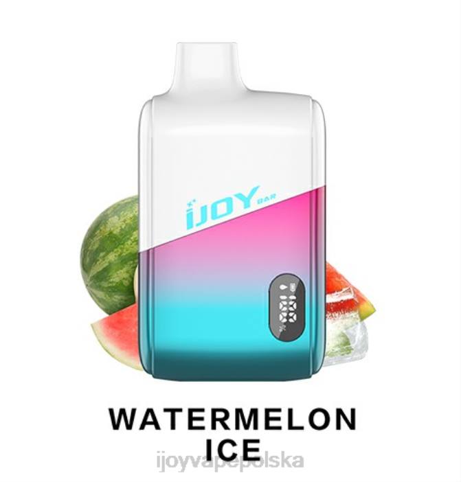 iJOY Bar Review - iJOY Bar IC8000 jednorazowe 8XFT198 lód arbuzowy