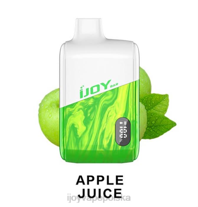 iJOY Vape Flavors - iJOY Bar IC8000 jednorazowe 8XFT175 sok jabłkowy