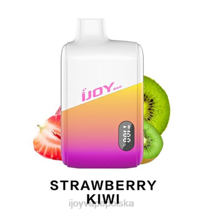 iJOY Vape Lublin - iJOY Bar IC8000 jednorazowe 8XFT193 kiwi truskawkowe
