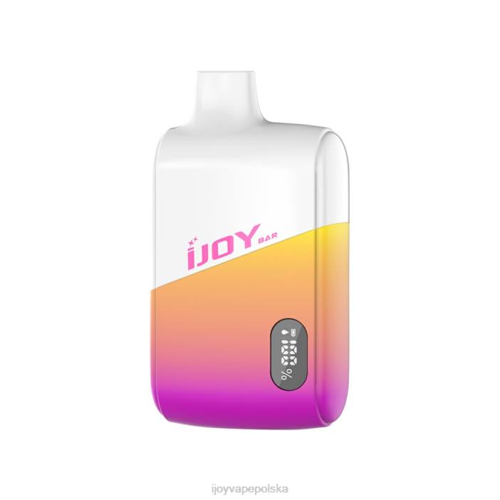 iJOY Vape Review - iJOY Bar IC8000 jednorazowe 8XFT176 ciasto bananowe