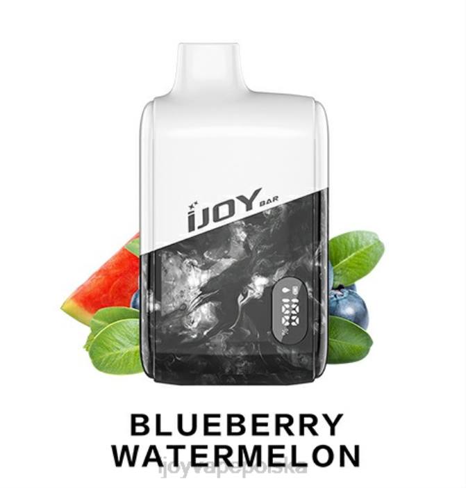 iJOY Vape Shop - iJOY Bar IC8000 jednorazowe 8XFT180 arbuz jagodowy