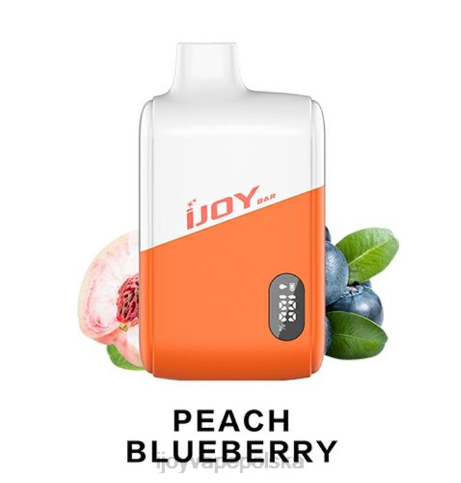 iJOY Vapes Online - iJOY Bar IC8000 jednorazowe 8XFT189 brzoskwiniowa jagoda