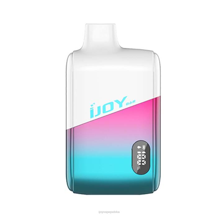 iJOY Bar Review - iJOY Bar Smart Vape 8000 zaciągnięć 8XFT18 brzoskwiniowo-cytrynowa