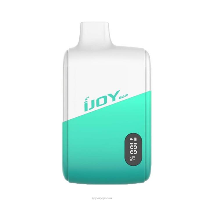 iJOY Bar Review - iJOY Bar Smart Vape 8000 zaciągnięć 8XFT18 brzoskwiniowo-cytrynowa
