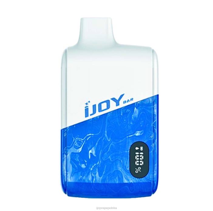 iJOY Bar Review - iJOY Bar Smart Vape 8000 zaciągnięć 8XFT18 brzoskwiniowo-cytrynowa