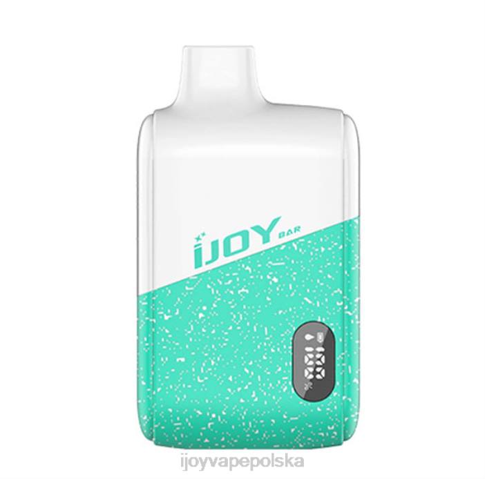 iJOY Vape Flavors - iJOY Bar Smart Vape 8000 zaciągnięć 8XFT15 cukierek miętowy