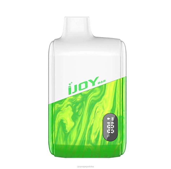 iJOY Vape Flavors - iJOY Bar Smart Vape 8000 zaciągnięć 8XFT5 lód czarnego smoka
