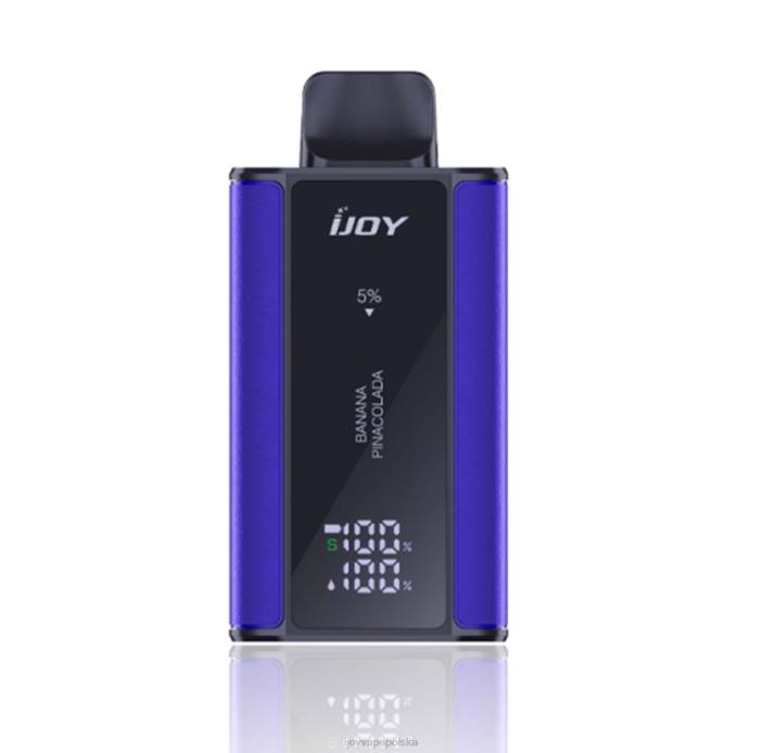 iJOY Vape Flavors - iJOY Bar Smart Vape 8000 zaciągnięć 8XFT5 lód czarnego smoka