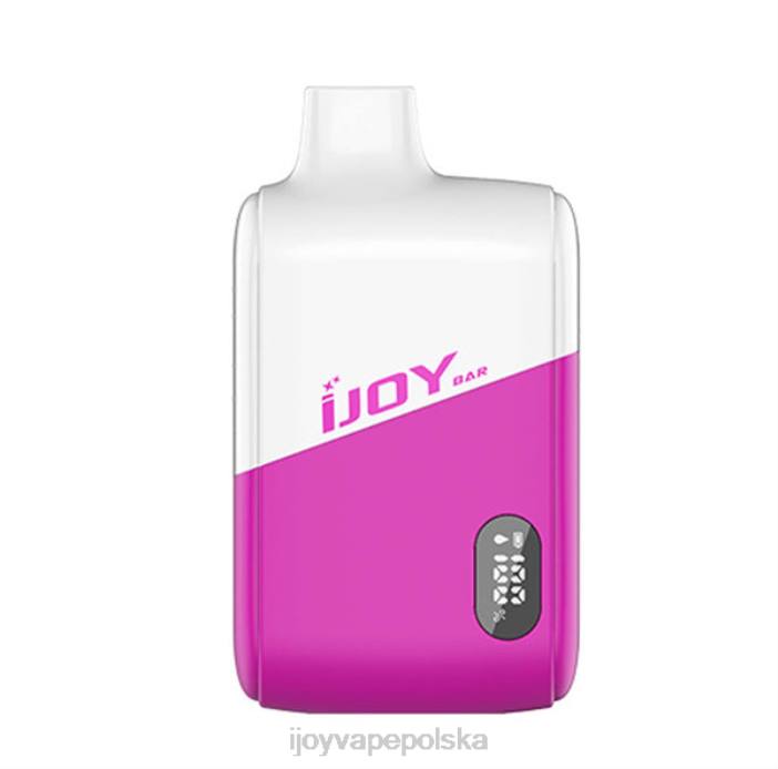 iJOY Vape Lublin - iJOY Bar Smart Vape 8000 zaciągnięć 8XFT23 potrójna jagoda