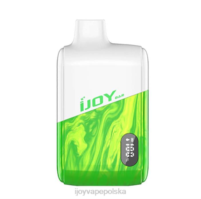 iJOY Vape Polska - iJOY Bar Smart Vape 8000 zaciągnięć 8XFT1 sok jabłkowy