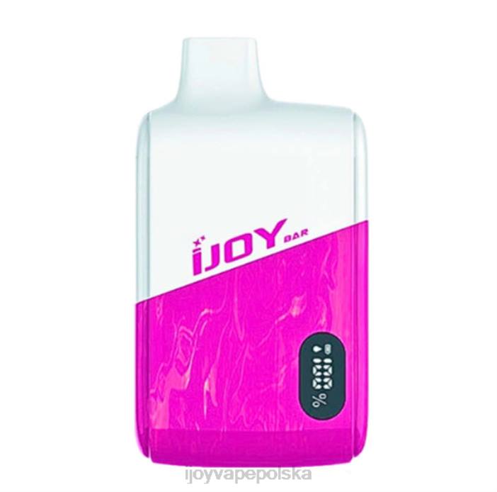 iJOY Vape Shop - iJOY Bar Smart Vape 8000 zaciągnięć 8XFT20 pomelo perłowe winogrono