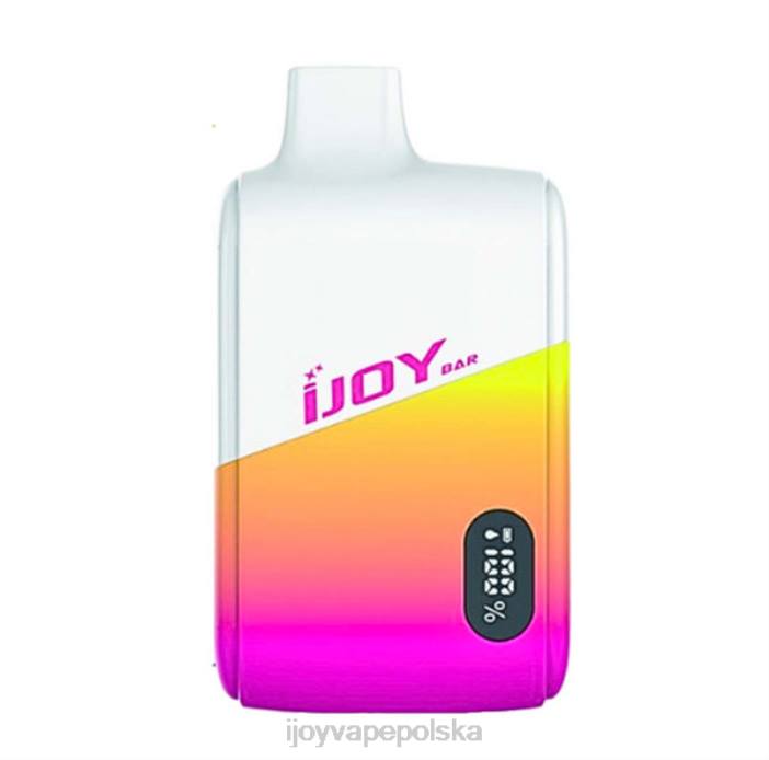 iJOY Vapes Online - iJOY Bar Smart Vape 8000 zaciągnięć 8XFT9 wiśnia i cytryna