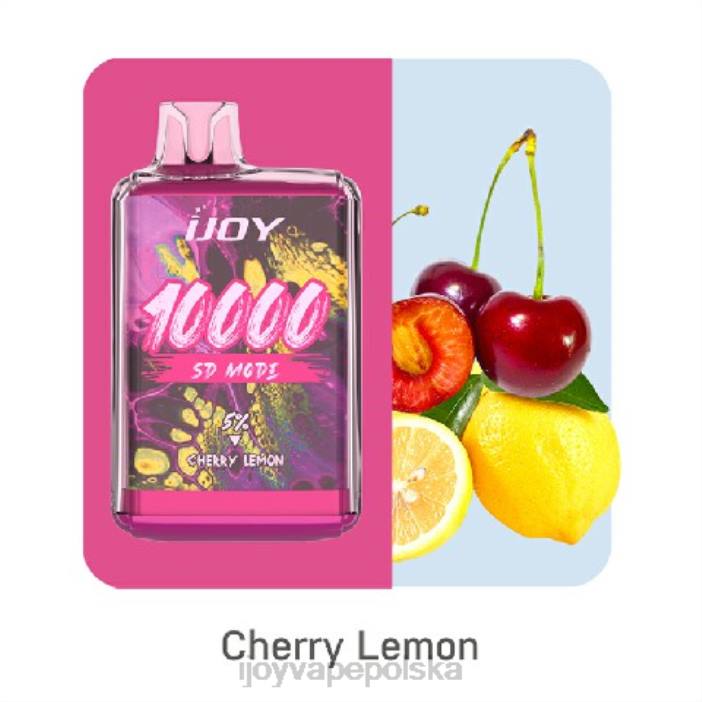 iJOY Vape Price - iJOY Bar SD10000 jednorazowe 8XFT164 wiśnia i cytryna