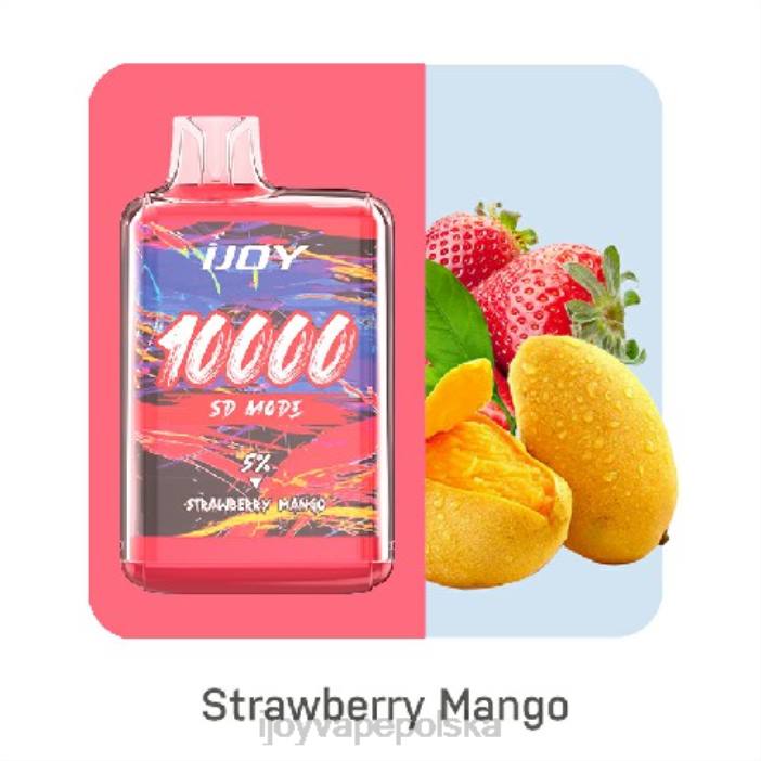 iJOY Vape Warszawa - iJOY Bar SD10000 jednorazowe 8XFT172 mango truskawkowe