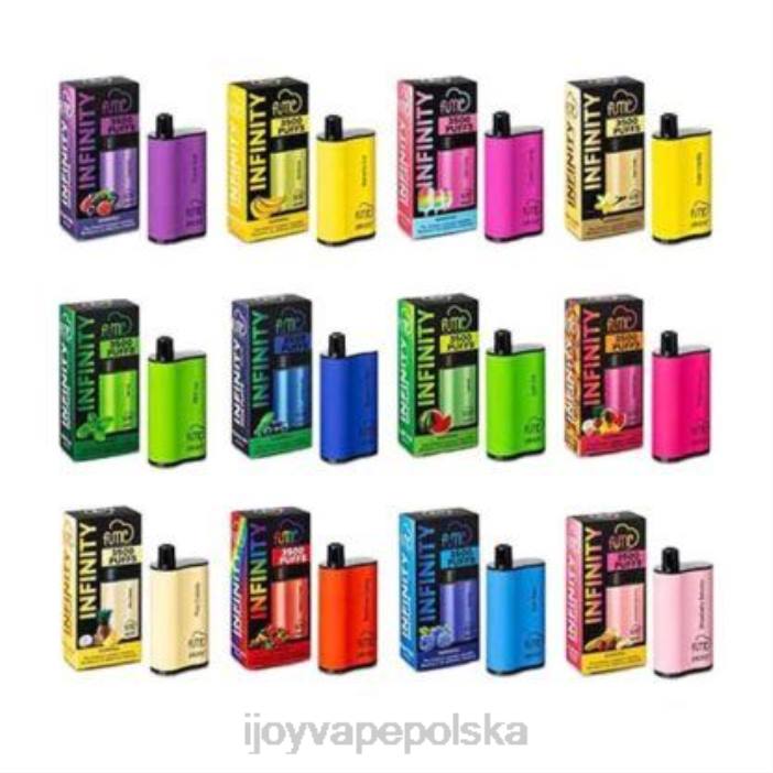 iJOY Bar Flavors - iJOY Fume Infinity jednorazowe 3500 zaciągnięć | 12ml 8XFT107 truskawka Banan