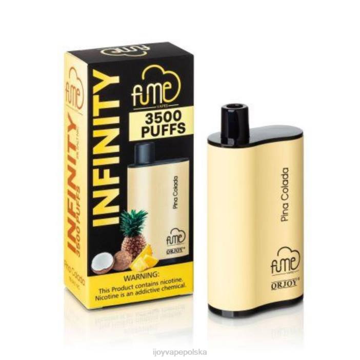 iJOY Vape Flavors - iJOY Fume Infinity jednorazowe 3500 zaciągnięć | 12ml 8XFT105 pinacolada
