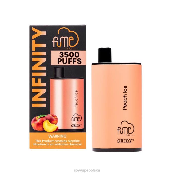 iJOY Vape Price - iJOY Fume Infinity jednorazowe 3500 zaciągnięć | 12ml 8XFT104 lód brzoskwiniowy