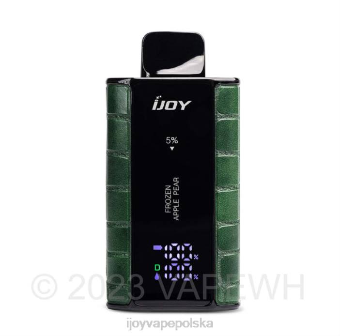 iJOY Bar Flavors - iJOY Captain 10000 vape 8XFT37 mrożona gruszka jabłkowa