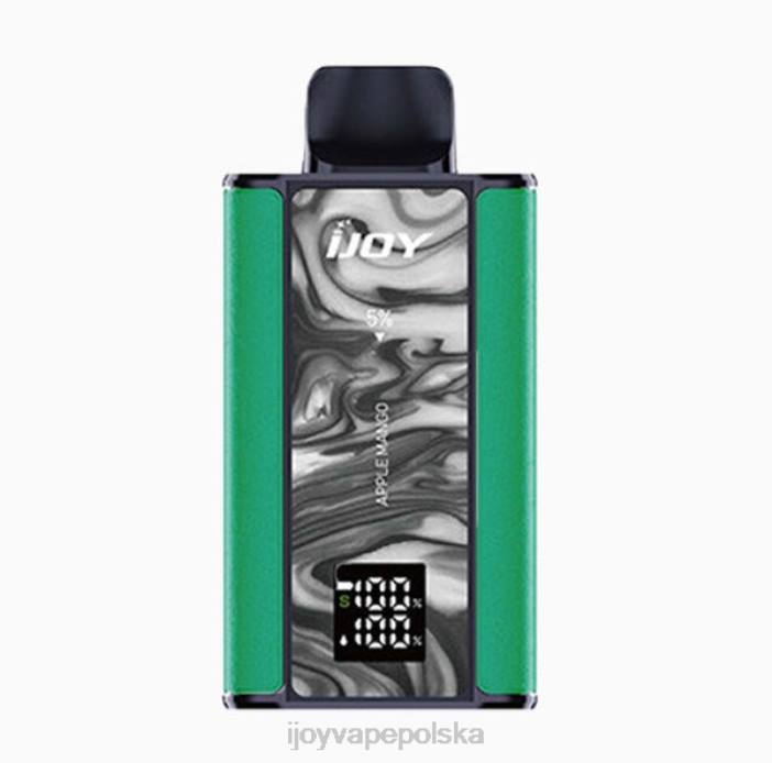 iJOY Bar Review - iJOY Captain 10000 vape 8XFT28 jabłko-mango