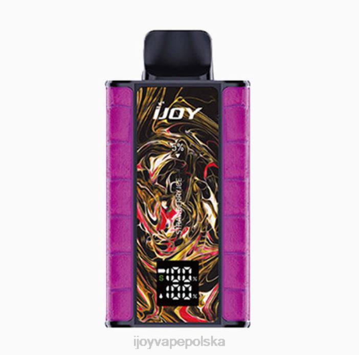 iJOY Bar Review - iJOY Captain 10000 vape 8XFT48 lód truskawkowy