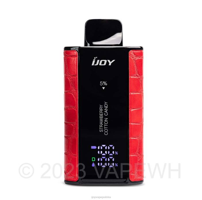 iJOY Bar Review - iJOY Captain 10000 vape 8XFT48 lód truskawkowy