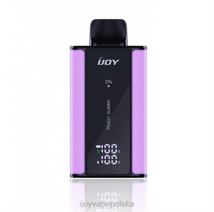 iJOY Vape Polska - iJOY Captain 10000 vape 8XFT41 brzoskwiniowy żel