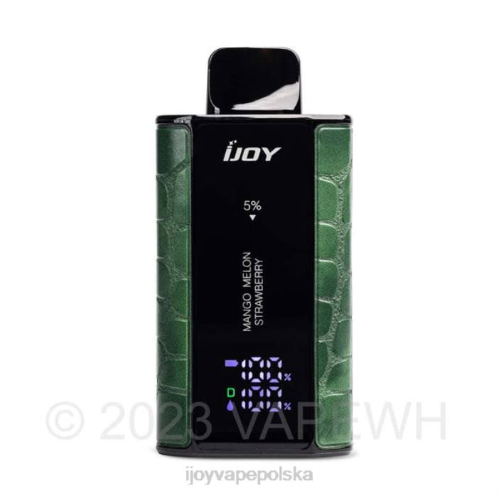 iJOY Vape Shop - iJOY Captain 10000 vape 8XFT40 mango melon truskawka