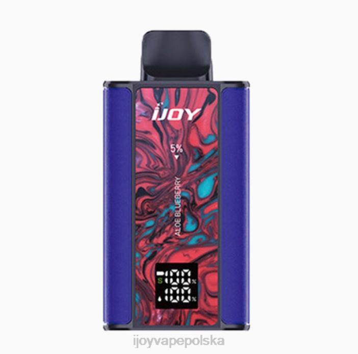 iJOY Vape Warszawa - iJOY Captain 10000 vape 8XFT2 aloes jagodowy