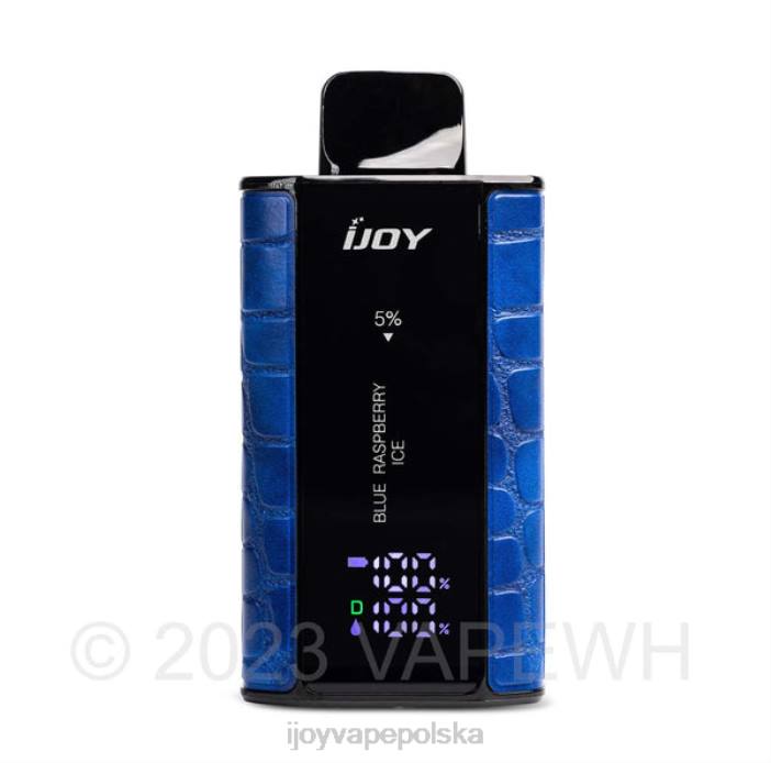 iJOY Vape Warszawa - iJOY Captain 10000 vape 8XFT32 niebieski lód malinowy