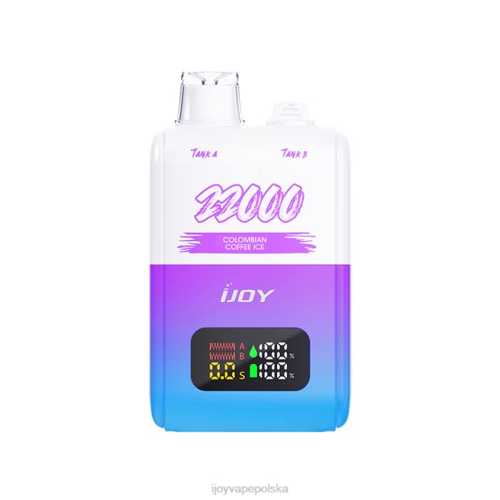 iJOY Vape Warszawa - iJOY SD 22000 jednorazowe 8XFT152 mrożony krem ​​truskawkowy