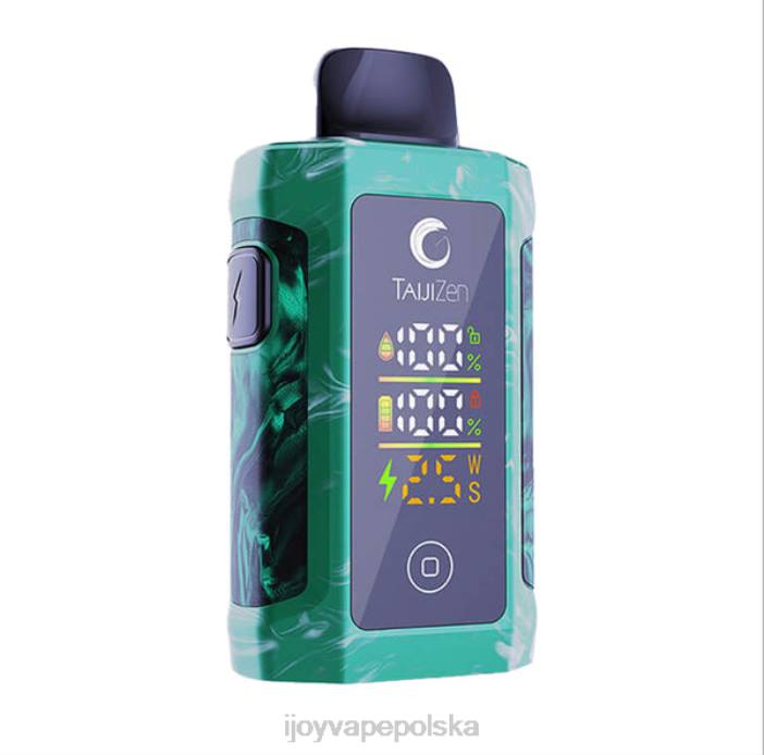 iJOY Vape Flavors - iJOY TaijiZen Judo 24000 jednorazowych waporyzatorów 8XFT55 niebieski lód malinowy