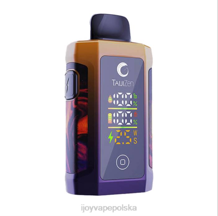 iJOY Vape Review - iJOY TaijiZen Judo 24000 jednorazowych waporyzatorów 8XFT16 jabłko-kiwi