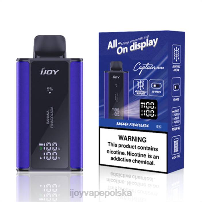 iJOY Bar Review - iJOY Bar Captain jednorazowe 8XFT98 owoc tropikalny