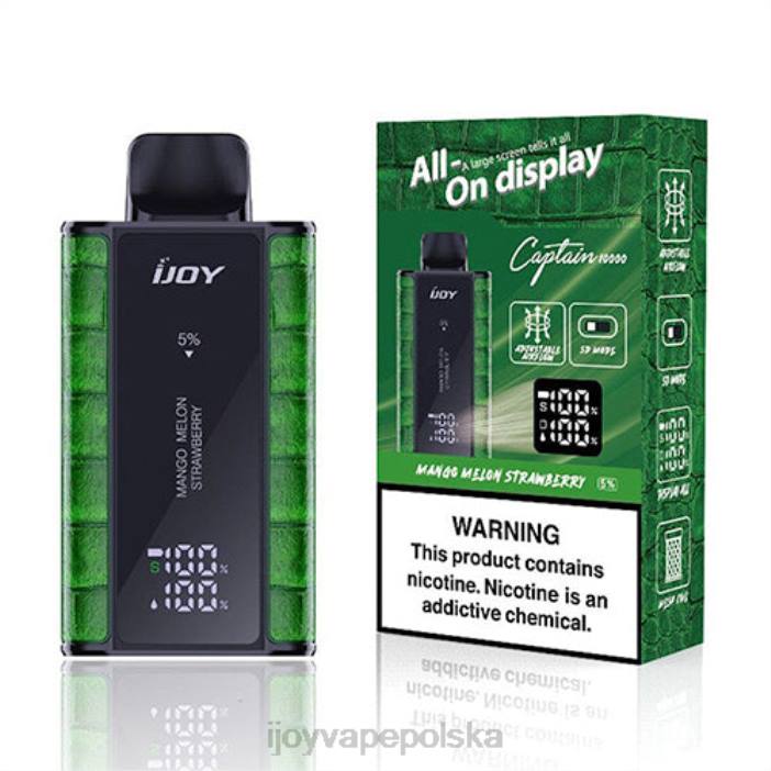 iJOY Vape Polska - iJOY Bar Captain jednorazowe 8XFT91 mango melon truskawka