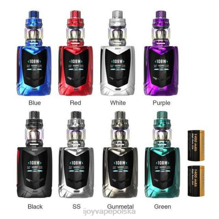 iJOY Vape Lublin - iJOY Avenger zestaw dla dziecka 108 W 8XFT123 biały